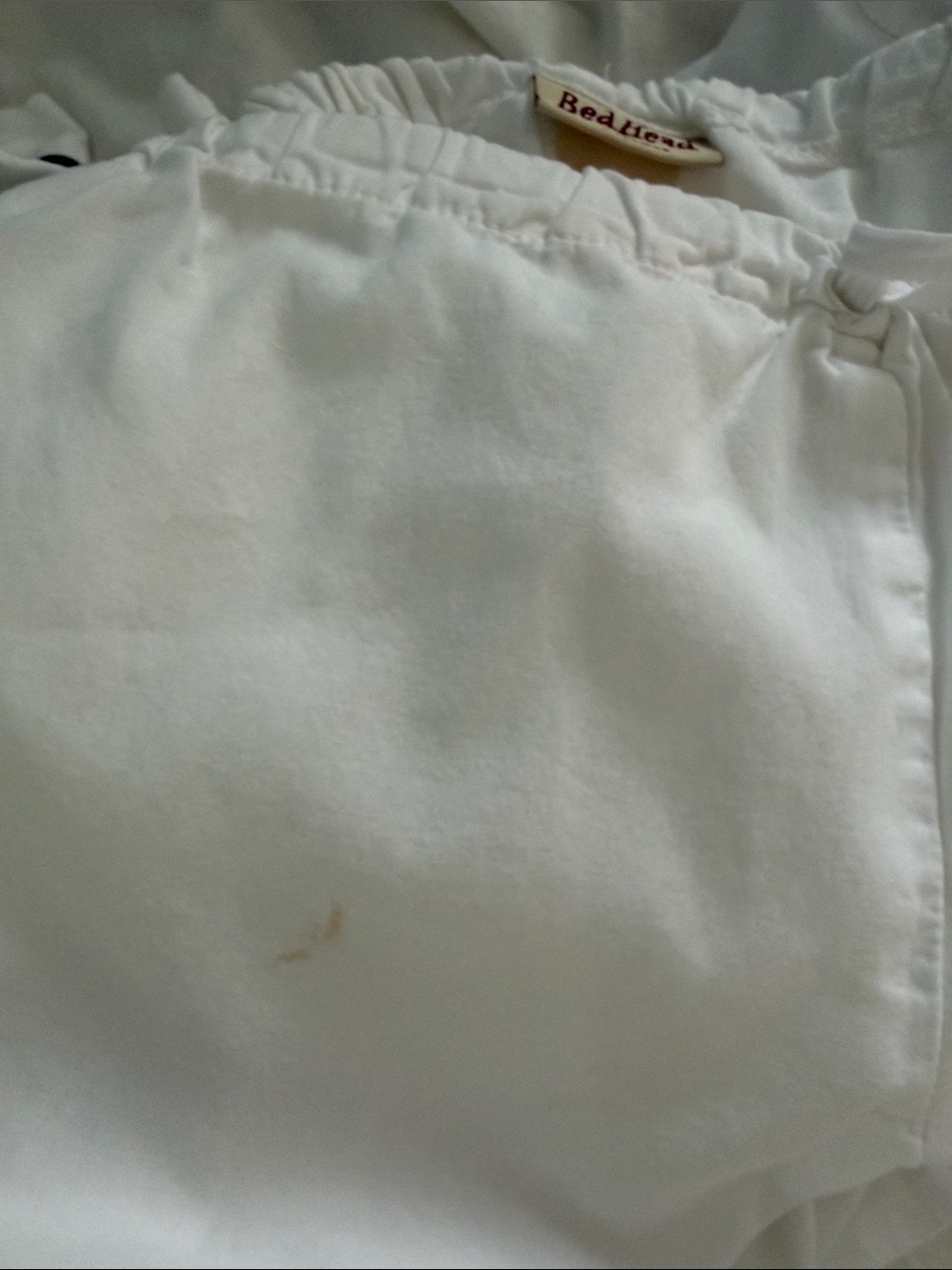 BedHead Pajamas White Eyelash Cotton Pajama Set XS - Picture 7 of 7